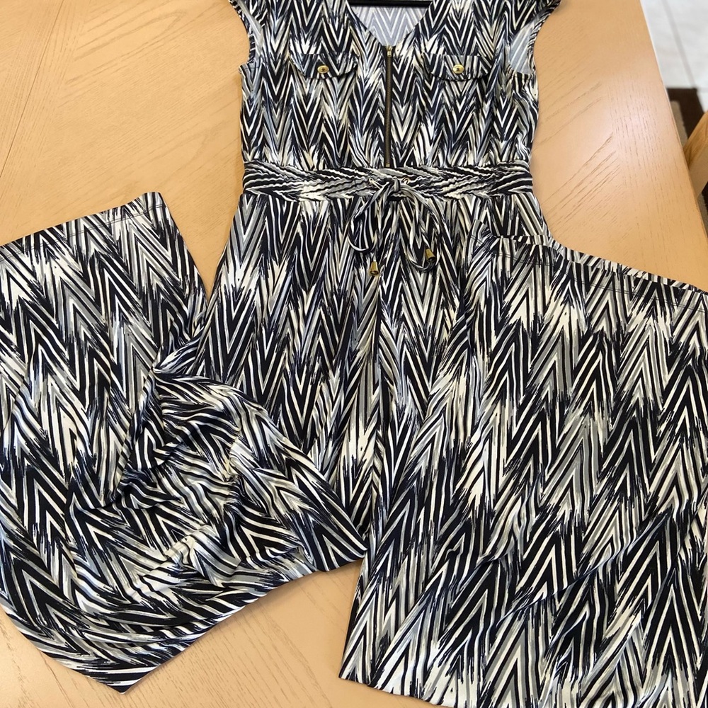 Wide leg jumpsuit with soft stretchy fabric
